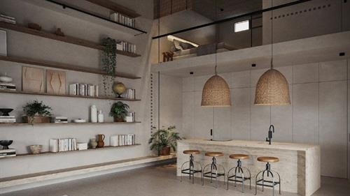 Thiết kế nội thất Phan Thiết phong cách Wabi Sabi | Nét đẹp từ sự không hoàn hảo